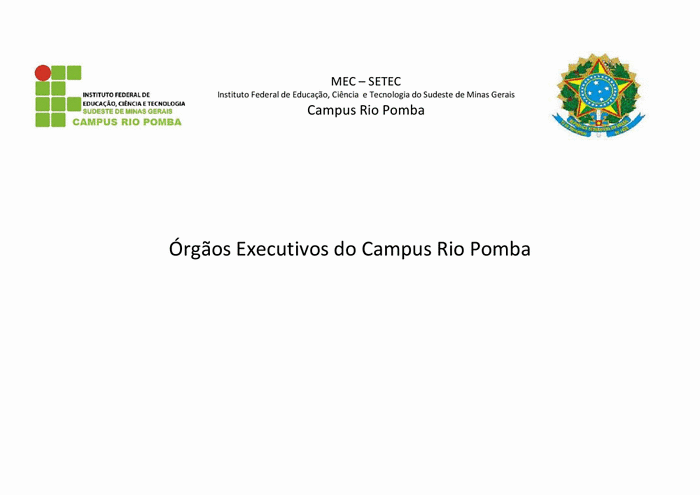 Consulta de CID - IF Sudeste MG - Campus Rio Pomba