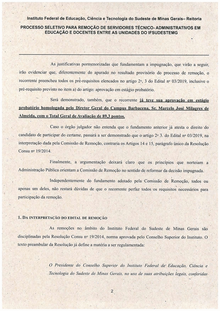 Topo 47 Imagem Modelo Pedido De Reconsideração - Br.thptnganamst.edu.vn